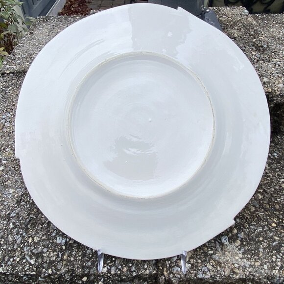 White Fish Plate - Triple Fish 10” - Picture 2 of 8